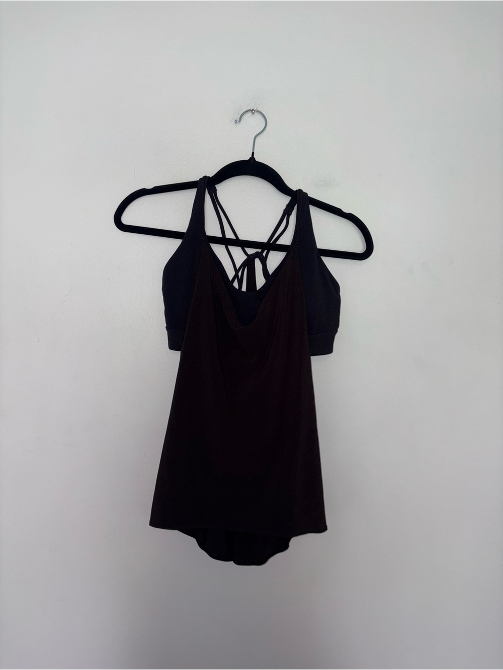 Athleta | Black Built In Bra TankTop